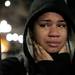 Tears stream down the cheeks of Christiana Turner, U-M senior, as she reflects upon the shooting of Trayvon Martin (Fla.). Turner said, 'I think about that happening to the people close to me.' Chris Asadian | AnnArbor.com